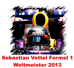 Sebastian Vettel F1 Weltmeister 2013